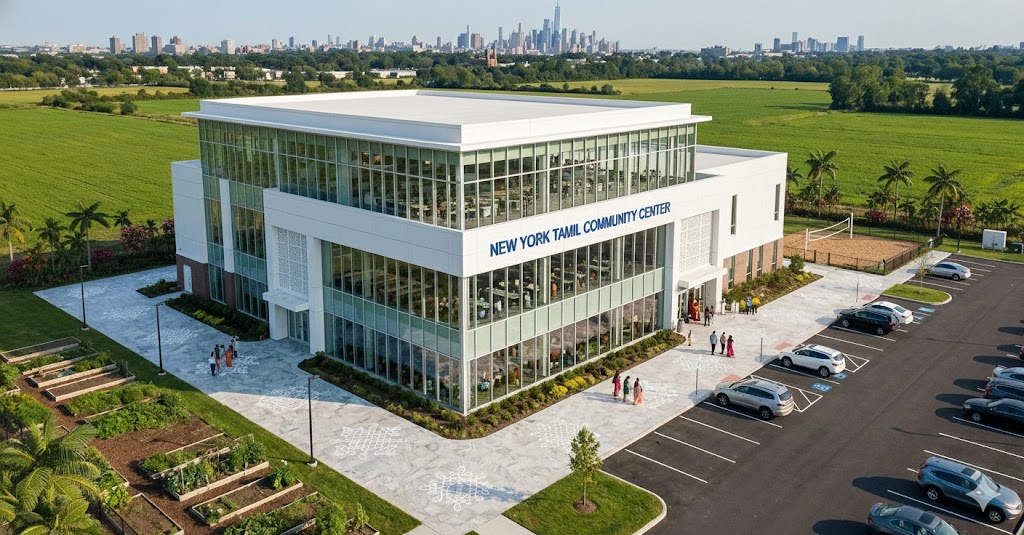 Proposed community center rendering